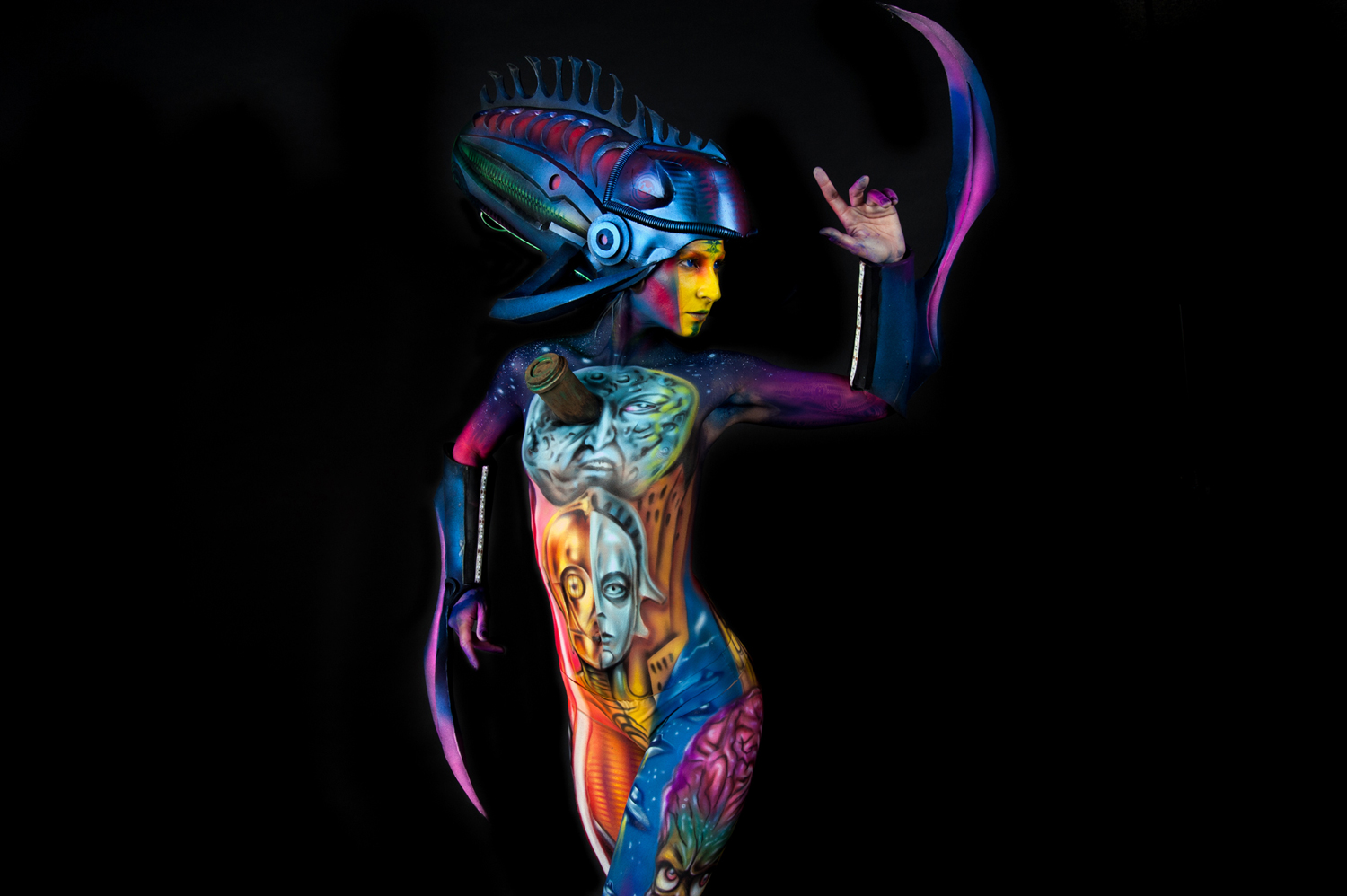 Bodypainting  Nikon D700